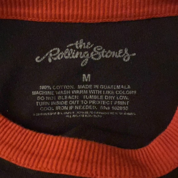 The Rolling Stones Cropped Muscle Tee - Picture 3 of 3